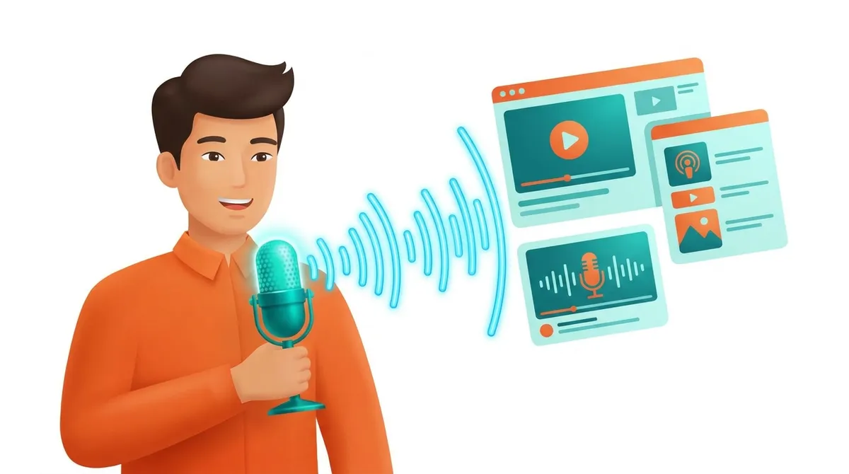 Quy trình 6 bước nhân bản giọng nói bằng AI