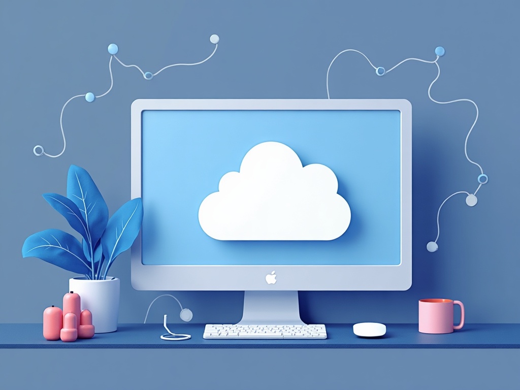 minh hoạ dữ liệu ở lại trong máy thay vì lên đám mây