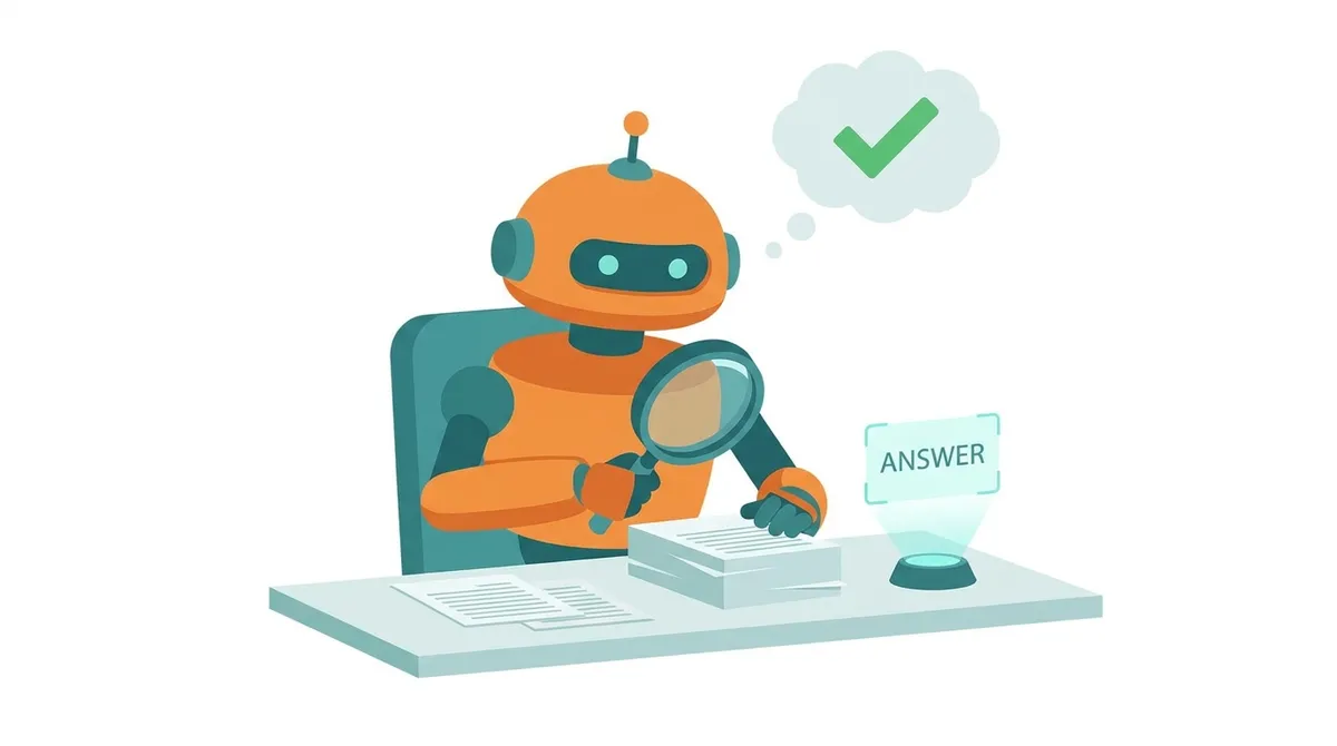 Sơ đồ RAG: tài liệu đến AI đến câu trả lời