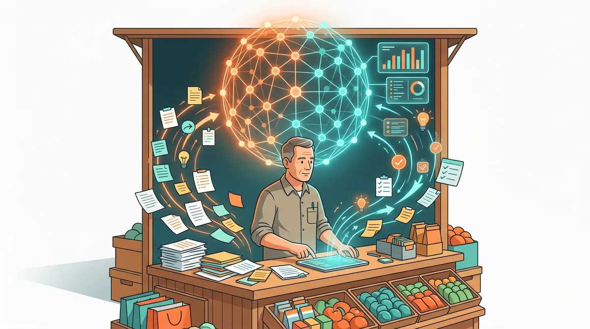 Ý tưởng rời rạc gom vào một trung tâm tri thức AI