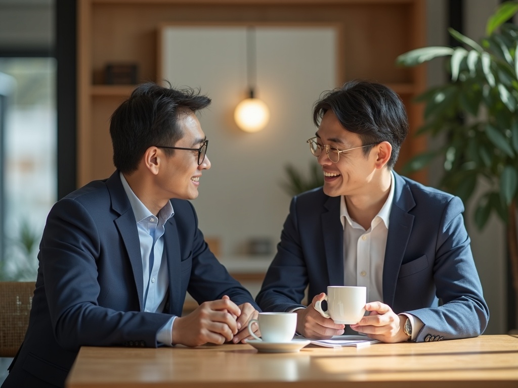 chủ doanh nghiệp nhỏ trao đổi thẳng thắn, tư vấn trung thực, không bán hàng ép